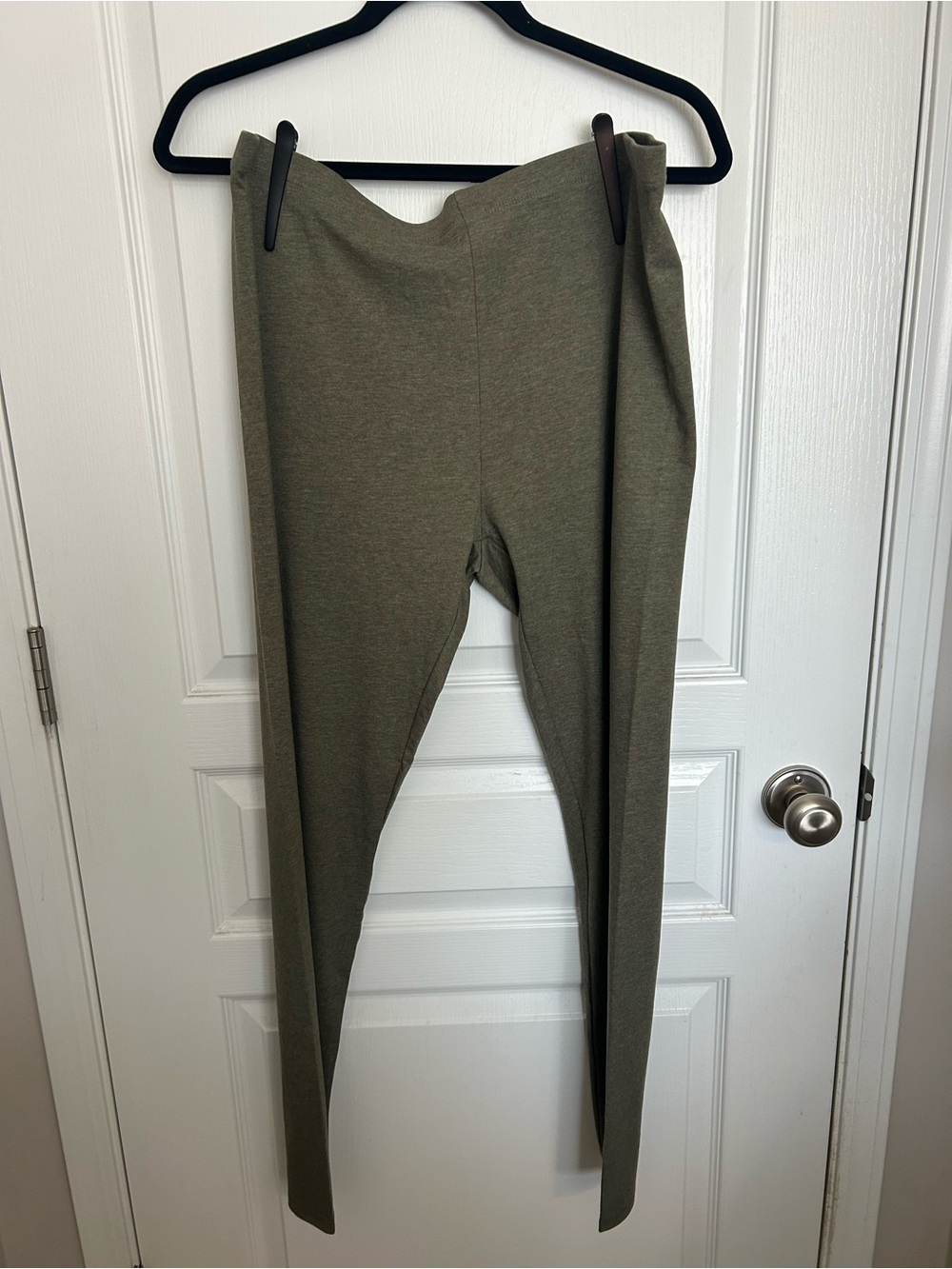 MyStyle Olive Green Stretchy Pull-On Leggings